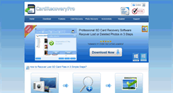 Desktop Screenshot of cardrecoverypro.com